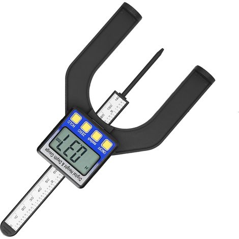 Digitaler Höhenmesser zum Selbstbauen mit Display für Tischkreissägen, 0-80 mm, Lieferung ohne Batterien. (1/5)