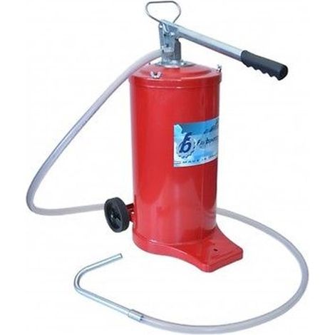810 - POMPA A BARILE x OLIO 16KG - CON RUOTE - BONEZZI ITALY
