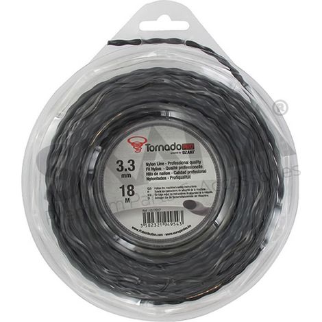 TRIMMERLINIE TWISTED 3,3MM RIF 1517017 KOMPATIBEL MIT OZAKI TORNADO
