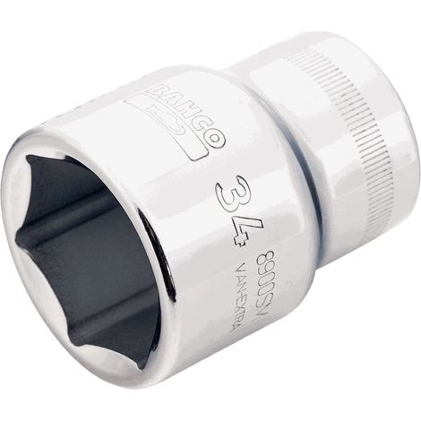 BAHCO - Douille 6 pans 3/4", métrique (1/2)