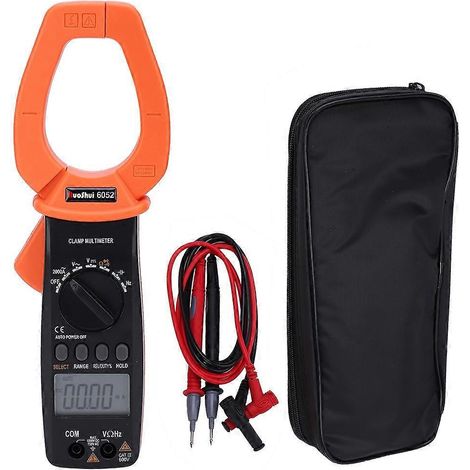 VC6052 Tragbares digitales Handzangen-Multimeter AC 2000A mit LCD-Anzeige