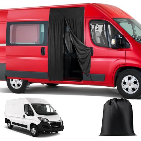Moustiquaire Magnétique Personnalisée pour Fiat Ducato/Peugeot Boxer/Citroen Relay X250/X290 H2 et L2 L3 L4 2006-2024 pour Porte Latérale, Couche Double Moustiquaire pour Van pour Porte Latérale,Pour  (1/5)