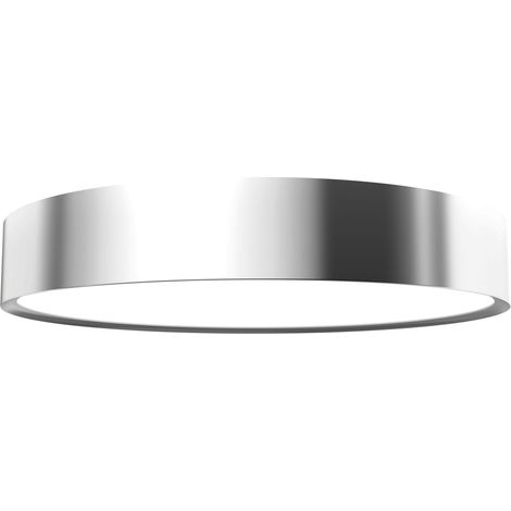 C4 TUYA Plaf./Appl. Mur connecté IP44 28W CCT 2700-6500K chromé ARIC 51019