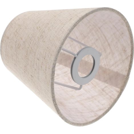 Fabric Lampshade for Table Lamp E14 Desk Lamp Cover Diffuses Soft Light Easy Installation for Bedroom and Living Room 1 Piece (1/5)
