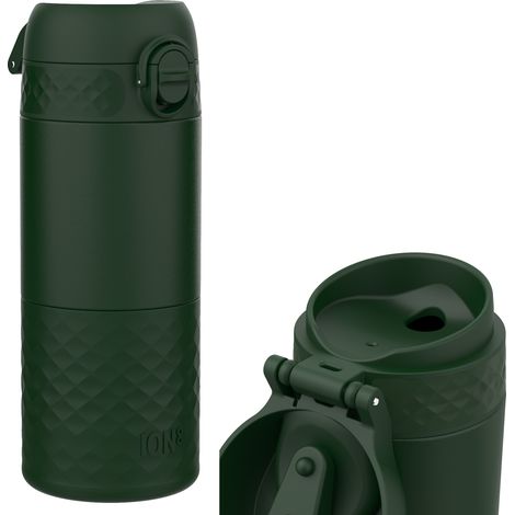 ION8 Doppelwandiger Reisebecher I8HS360DGRE Dunkelgrün (1/5)