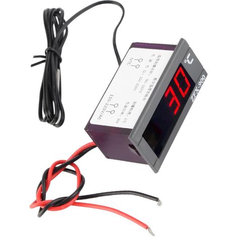 ABS Temperature Display Panel LED Display Digital Thermostat Controller for Refrigerated Cabinets TPM-900 220V (1/5)