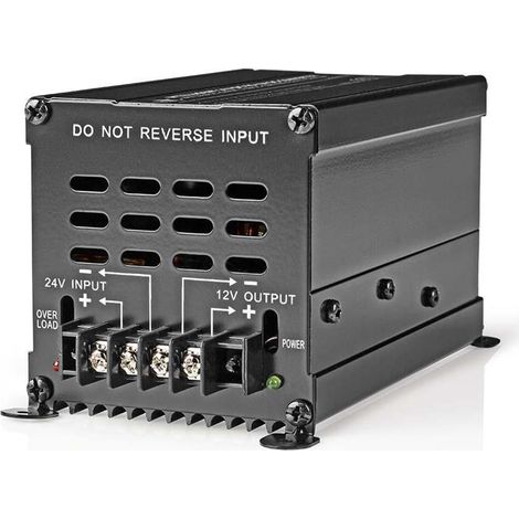 Nedis 5412810300716 Convertidor de Alimentación Negro 240W