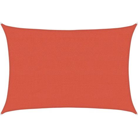 Sunshade Sail 160 g/m² Terracotta 4x5 m HDPE vidaXL