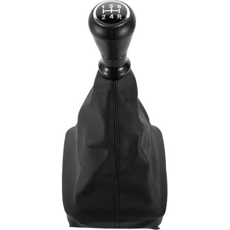 Pomo de palanca de cambios para coche, selector de marchas de 5 velocidades, palanca de cambios, empuñadura de mano, funda protectora para Peugeot 206 207, accesorios para el interior del coche (1/5)