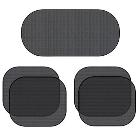 Pare- pour fenêtre latérale de voiture  5 pièces en de blocage UV  Protection solaire pour fenêtre de voiture  Pour SUV fenêtres arrière lors de voyages sur route et conduite (1/5)