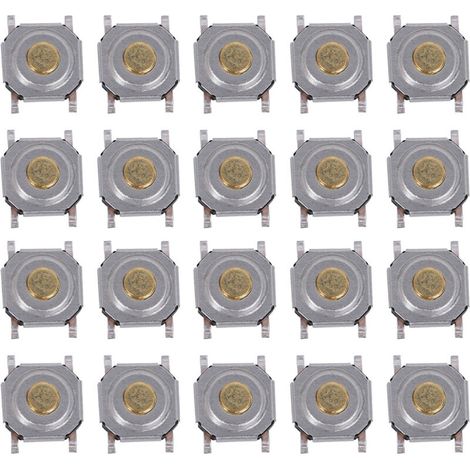 200 wasserdichte, taktile Drucktaster aus Messing, SMD 4x4x1,5 mm – 200er-Packung für Elektronik und DIY-Projekte (1/5)
