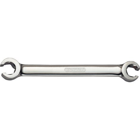 KS Tools CHROMEplus Offener Doppel-Ringschlüssel, abgewinkelt, 9x11 mm