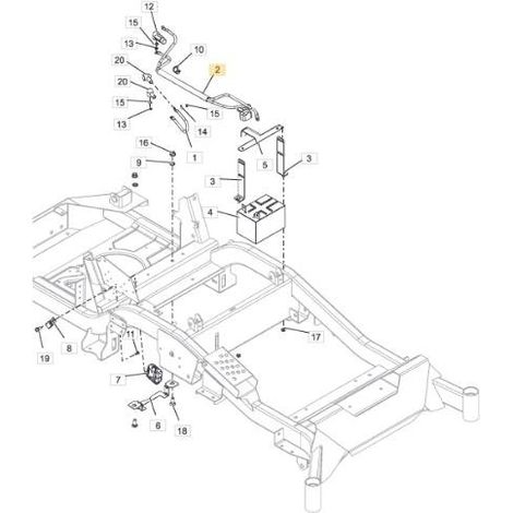ORIGINAL STIGA BATTERIEKABEL – 118830855/0