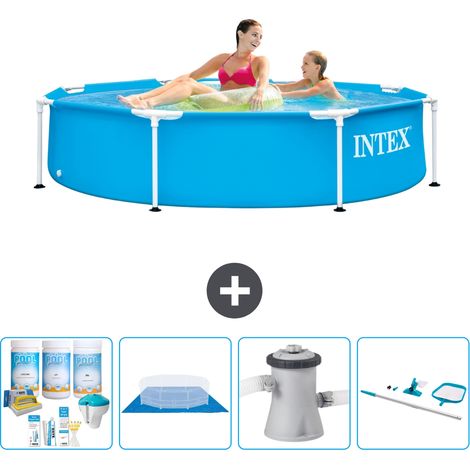 Intex Piscine Tubulaire Ronde - 244x51 cm - 5-pièces  S20987 (1/5)