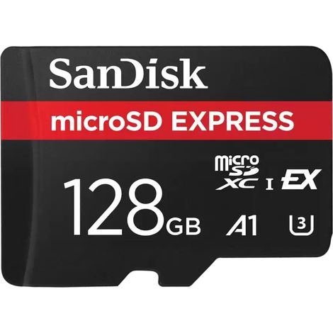 SanDisk Express - Tarjeta de memoria flash - 128 GB - microSDXC UHS-I