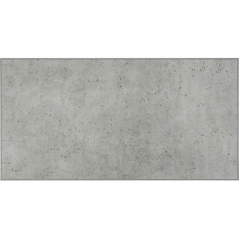 Selbstklebende Wandfliesen x2 XL, 57,3x29,41cm - Smart Tiles Blok Grau Klebefliesen 3D Fliesenaufkleber für Bad & Küche