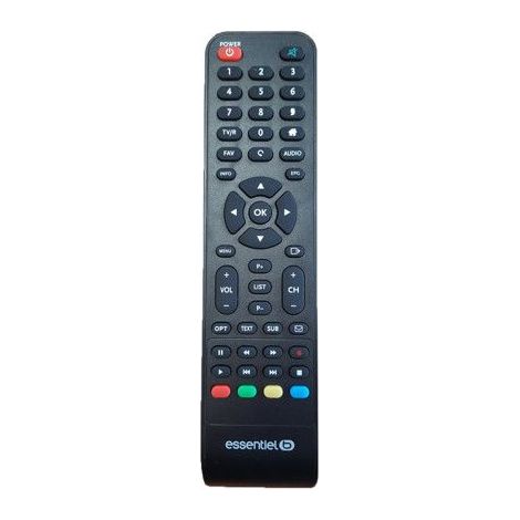 TRIAX Télécommande d'origine pour récepteur TNTSAT boitier TV modèle THR9900