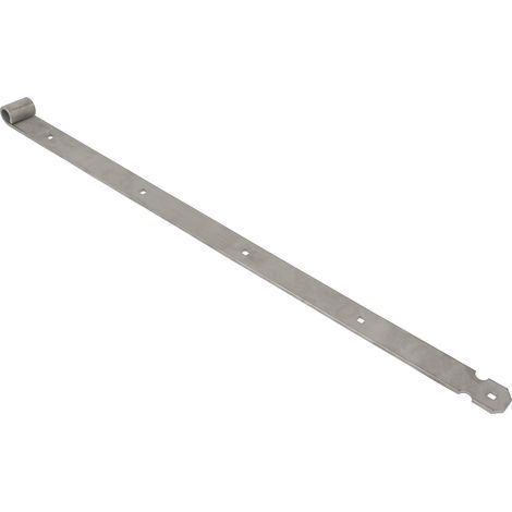 Daumenstange Edelstahl 80 cm Quadratische Löcher Halbmond - Pro