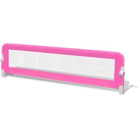 Maison Exclusive - Kleinkind Sicherheit Bettgitter 150x42 cm Rosa