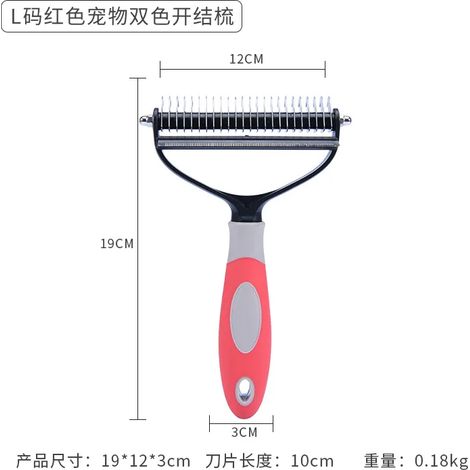 Forbici per animali 2 in 1: pettinano e districano il pelo, ideali per cani e gatti. Strumenti per la toelettatura degli animali - AquaForge
