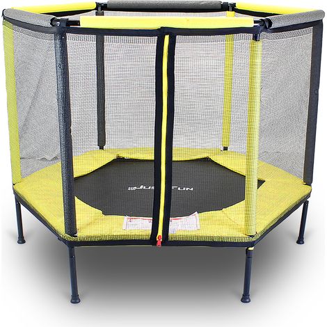 Trampolin-Laufgitter für Haus und Garten, 140 cm, gelb (1/4)