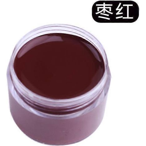 Crème de teinture et de réparation pour cuir, raviveur de couleur pour sacs, chaussures, canapés, vestes, protection contre les rayures et restauration du cuir véritable. Couleur : Bordeaux