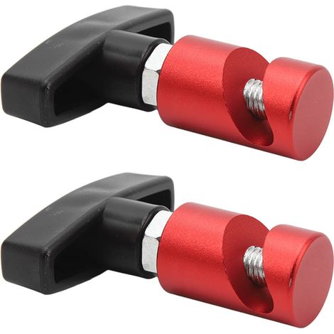 Lot de 2 pinces de levage de capot pour hayon et coffre de voiture (rouge) (1/5)