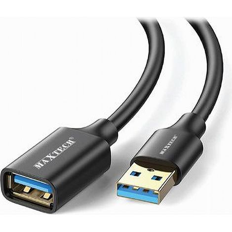 TRADE SHOP - Cavo Usb 2.0 Femmina A Maschio F/m Per Pc Computer 3 Metri Usb2.0-mf3.0m - (1/4)