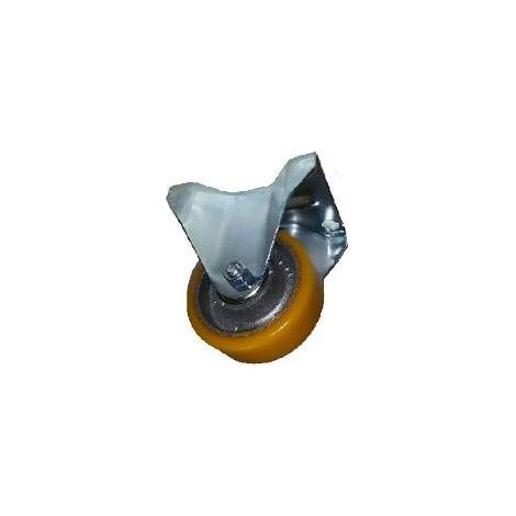 AVO - SUPPORTO PIASTRA FISSO RUOTE IN POLIURETANO DIAM.80X25 ART. 37A