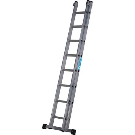 Zarges 402826 Everest Square-Rung Extension Ladder 2-Part 2 x 8 ZAR402826