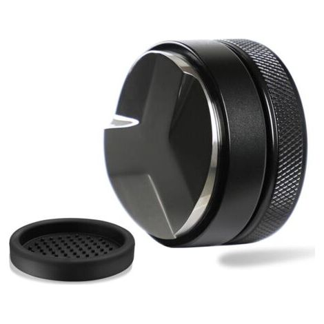 Pair Distributeur de café réglable, en acier inoxydable, anti-dérapant, 51mm