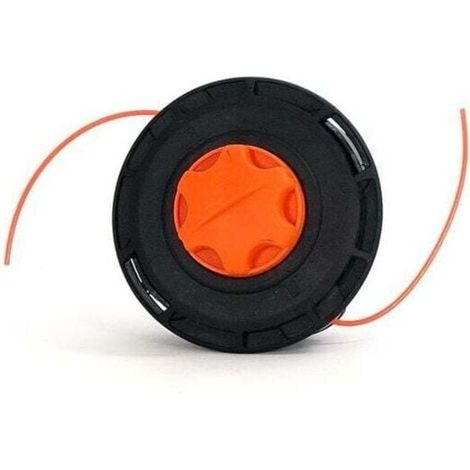Tête de débroussailleuse double fil nylon 2,3mm – Système de tapotement automatique – Adaptateur M10 pour débrossailleuses FUXTEC (1/3)