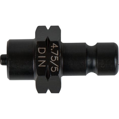 Punta per bordatubi, 4,75, 5,0 mm DIN