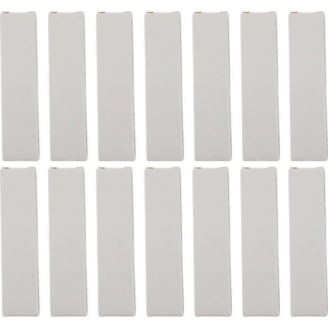 50 boîtes en papier kraft pour rouges à lèvres et huiles essentielles - Fournitures de bricolage-8.50X2.00X2.00CM-White