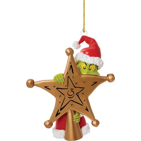 Adornos navideños Grisch para árbol de Navidad: decoraciones de mesa multicolores hechas de resina sintética. (1/5)