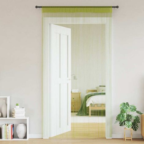 Maison Exclusive - 2 Pz Tende a Fili 140x250 cm Verdi