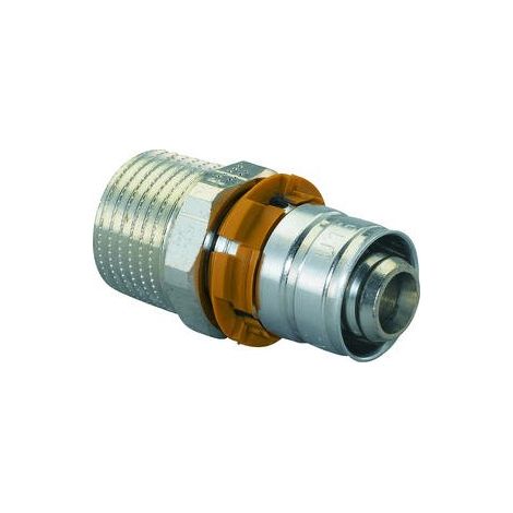 Racor macho S-PRESS - UPONOR Medidas: Ø20mm x 1/2"