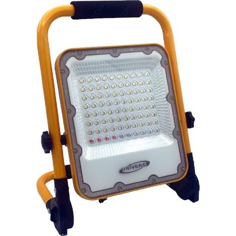 Faro Led Slim Smd 50w Ricaricabile Portatile Staffa Da Esterno Luce 6500k Mg-50 (1/5)