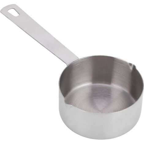 Cuillères à Mesurer en Acier Inoxydable Cuillère à Soupe de Cuisine de Qualité Supérieure avec Balance pour Mesurer les Ingrédients Secs et Liquides Ustensile Cuisine et Pâtisserie(250ml (1cup)) (1/5)