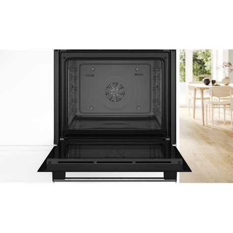 71 l 60 cm ecoclean edelstahl multifunktions-einbaubackofen - Bosch - HBA553BR3F (1/3)