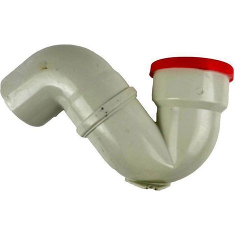 Siphon WC D110 sortie 45° réglable anti-odeur raccord rotatif pour WC au sol
