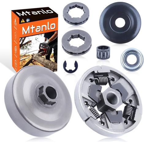 Tambour d'embrayage pour tronçonneuse Stihl 026, 026 Pro, MS 260, MS 260 Pro, MS 260C, 825,5 cm (1/5)