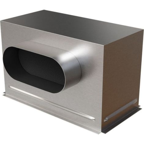Plénum ABS pour grille de soufflage 300 x 150 mm – PLC300X150 – Optimise la diffusion de l'air dans les installations CVC – Baillindustrie