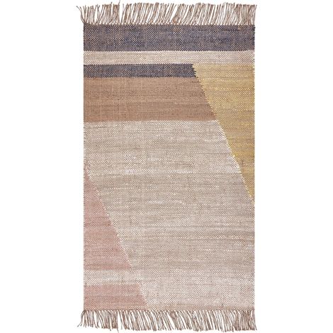 Teppich SAMLAR Braun 80 x 150 cm Jute