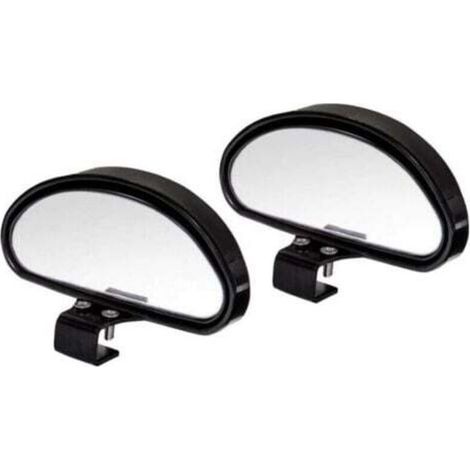 2Pcs Retroviseur Conduite Accompagnée Retroviseur Angle Mort Miroir D'angle Mort RéTroviseur Conduite Accompagnée pour Tous Les Voitures- Miroir Convexe Angle réglable (1/4)