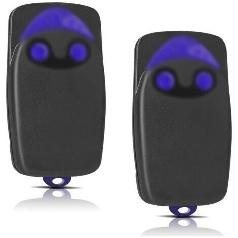 2 Pièces Remplacement pour télécommande NICE, télécommande portail 433,92MHz 2 canaux, compatible avec Flo1r-s, Flo2r-s, Flo4r-s (1/5)