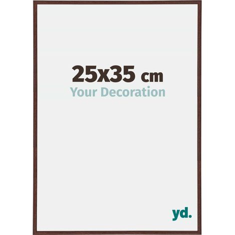 yd. - Cadre photo 25x35 - Brun - Plastique - Annecy