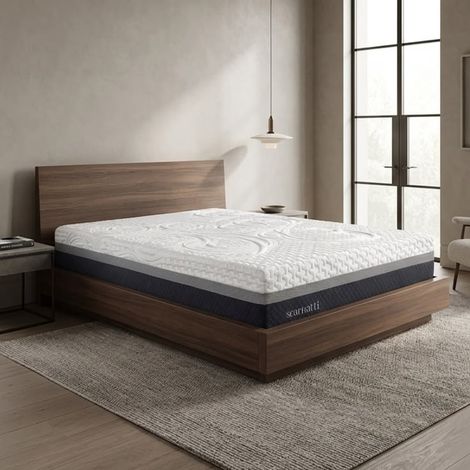 Matelas 120x200 Mémoire de Forme CoolGel – 27 cm – 7 Zones de Soutien – Confort Excellence – Scarnatti