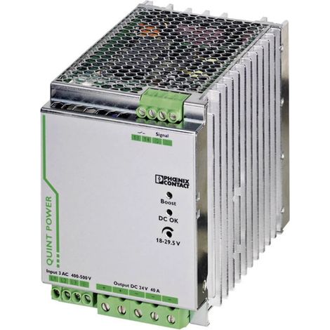 [GEBRAUCHT] B-Ware Phoenix Contact Hutschienen Netzteil Din Rail 24 V Dc 40 A 960 W Ausgänge 1 St