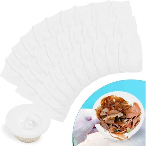 Chaussettes de skimmer de piscine, écumoire de piscine, filet de skimmer, skimmer suspendu, chaussette filtrante pour piscine, protection de filtre pour retirer les feuilles et le pollen (1/5)